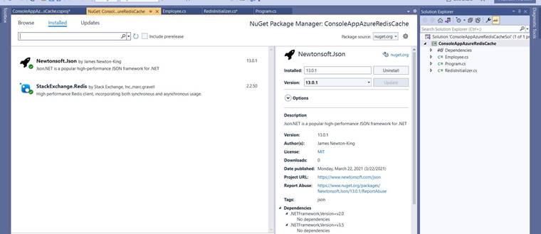 Using Azure Cache for Redis